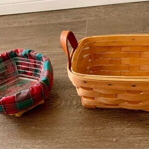 Longaberger Basket set of 2